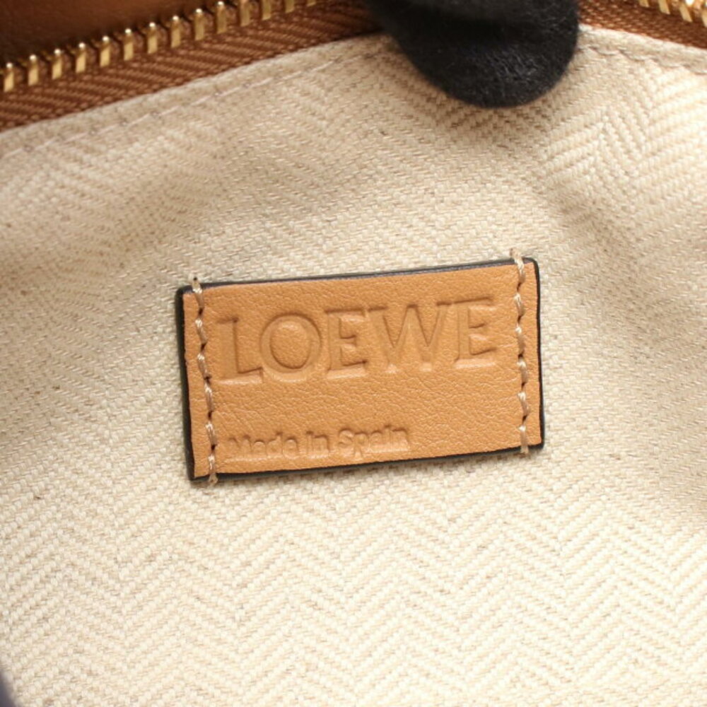 LOEWE PUZZLE BAG leather handbag brown beige - Picture 4 of 5